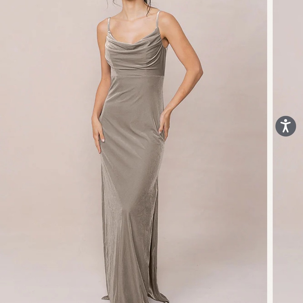 Skye Velvet Bridesmaids Dress